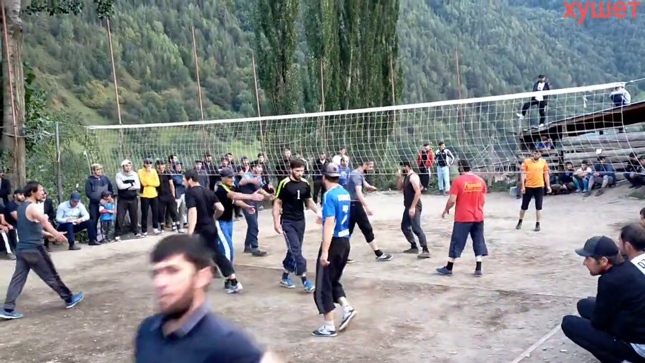 ВОЛЕЙБОЛ, В, С, ШОПИХ, В ЧЕСТЬ ПОЛОМНИКОВ, ХУШЕТ ПРОТИВ КИДЕРО.