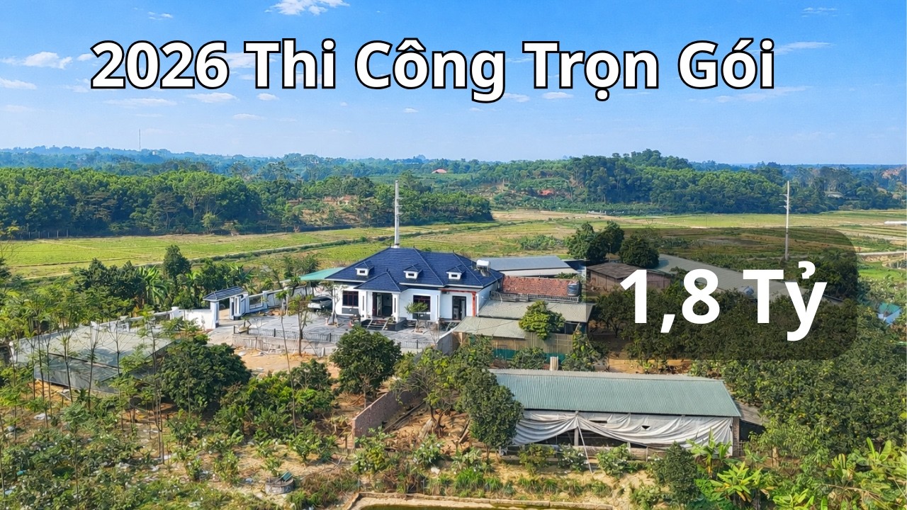 Choáng Ngợp Biệt Thự Vườn Mái Nhật | Không Gian Sống Đẳng Cấp Ở Quê ! Nhà Đẹp 4.0 I 2026.