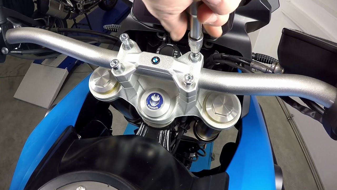 Lenkererhöhung BMW F750GS & F850GS by HORNIG