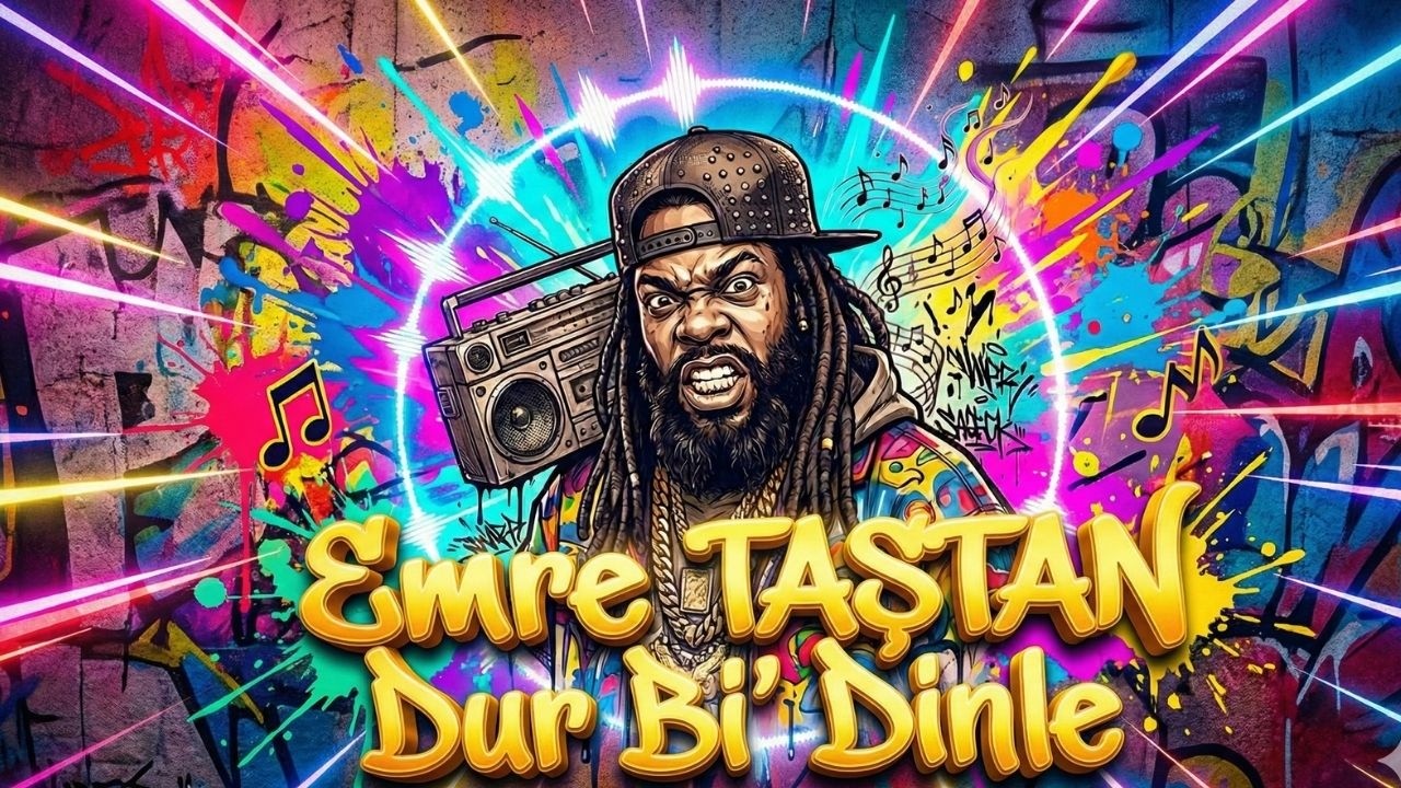 Emre Taştan - Dur Bi'Dinle (Official Visualizer) | Türkçe Rap / Trap
