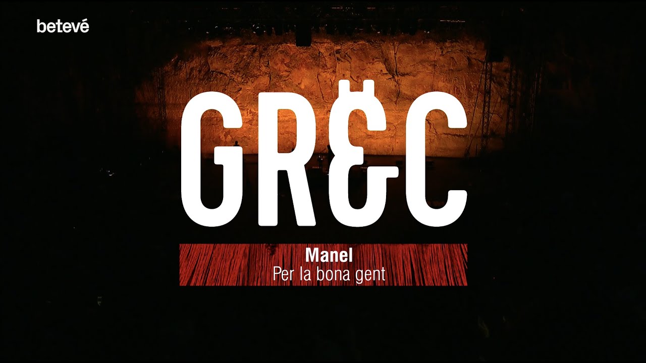 Manel al Teatre Grec - Festival Grec 2020 - betevé (concert complet)