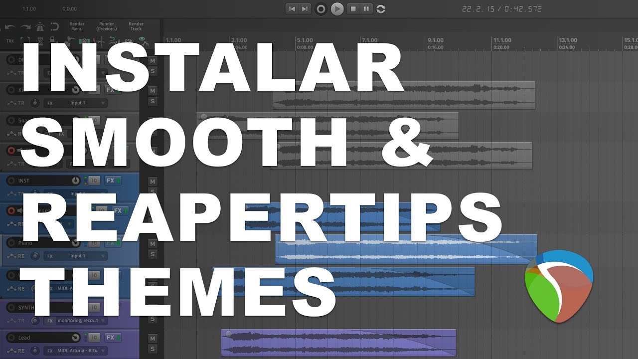 Cómo Instalar Smooth y ReaperTips Themes | 2025