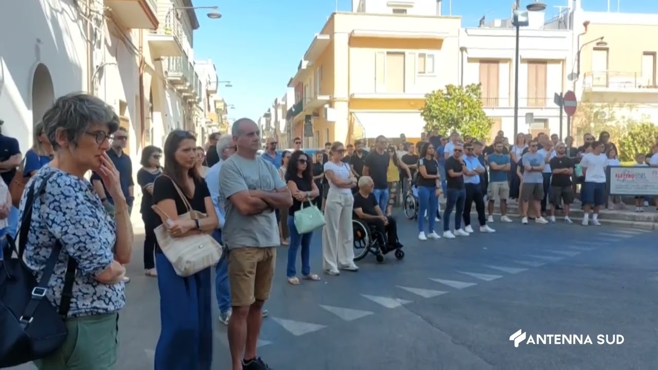 10 AGOSTO 2024   SAN VITO DEI NORMANNI BR   L'ULTIMO SALUTO AD ANDREA