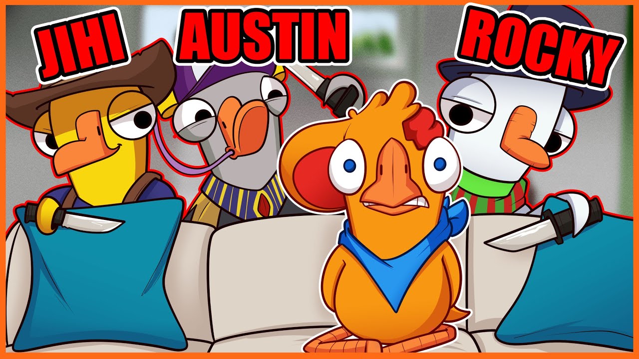 EVERYONE IS A KILLER?!?! [GOOSE GOOSE DUCK] w/FRIENDS