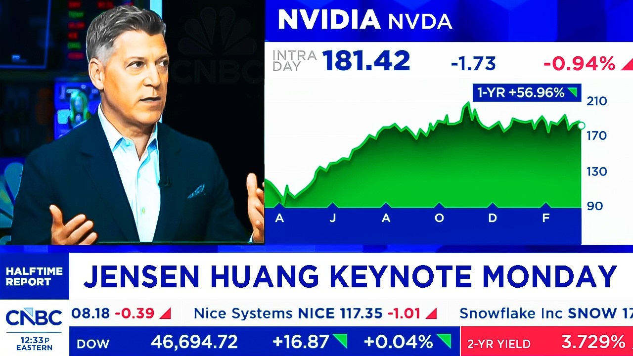 CNBC, Bloomberg, Yahoo сегодня обсуждают акции NVIDIA в преддверии конференции NVIDIA GTC - NVDA ...