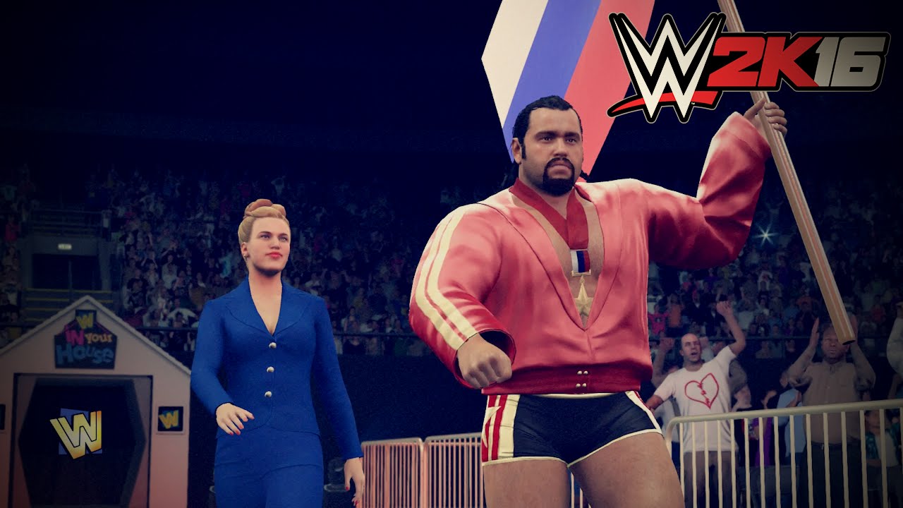 WWE 2K16 Entrances: Rusev w/ Lana