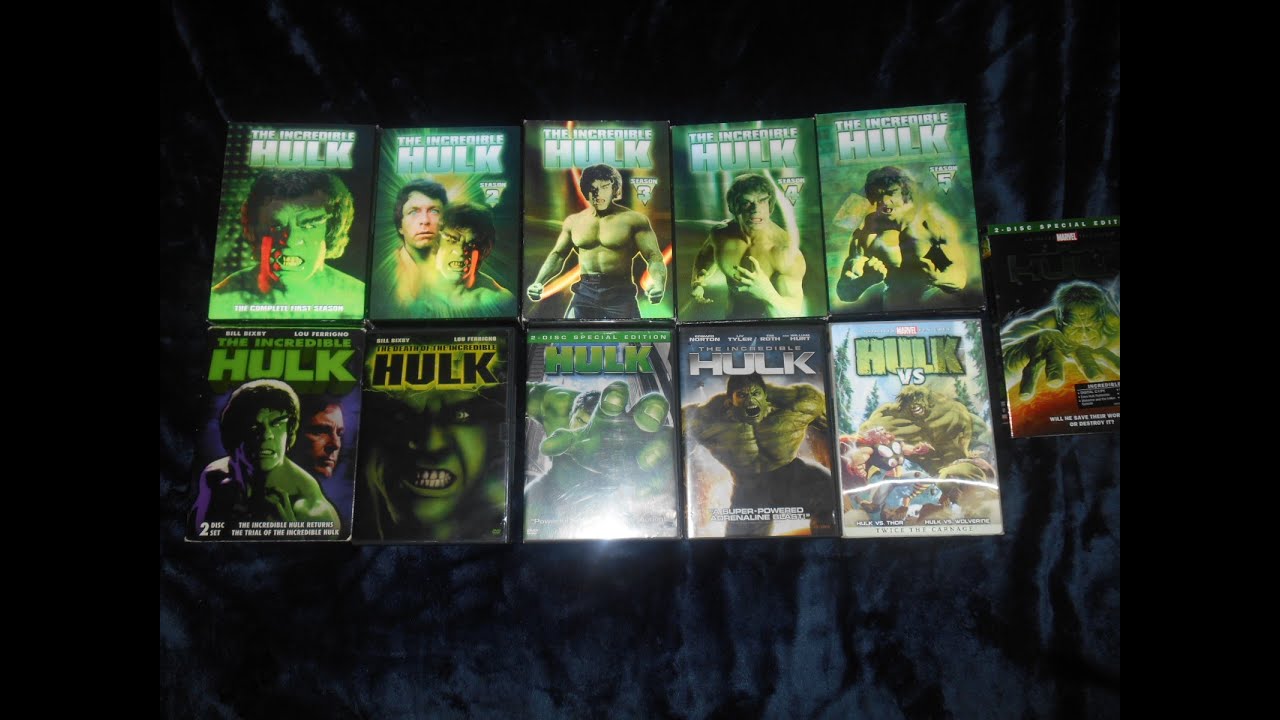My Incredible Hulk DVD Collection | Tinman Collections