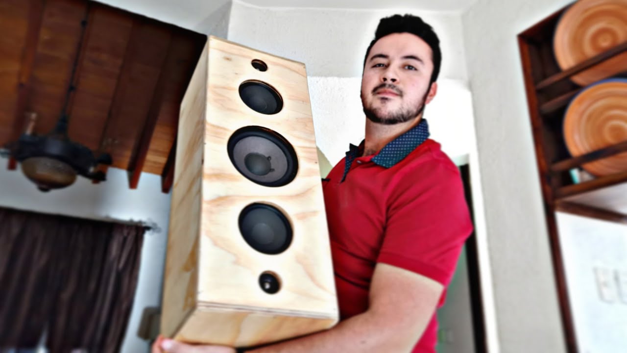 Como Hacer Altavoces Portables bluetooth recargable Casero y Potente