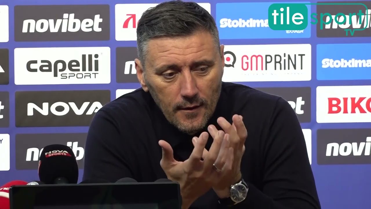 Ντούσαν Κέρκεζ μετά την ισοπαλία με τον Παναθηναϊκό