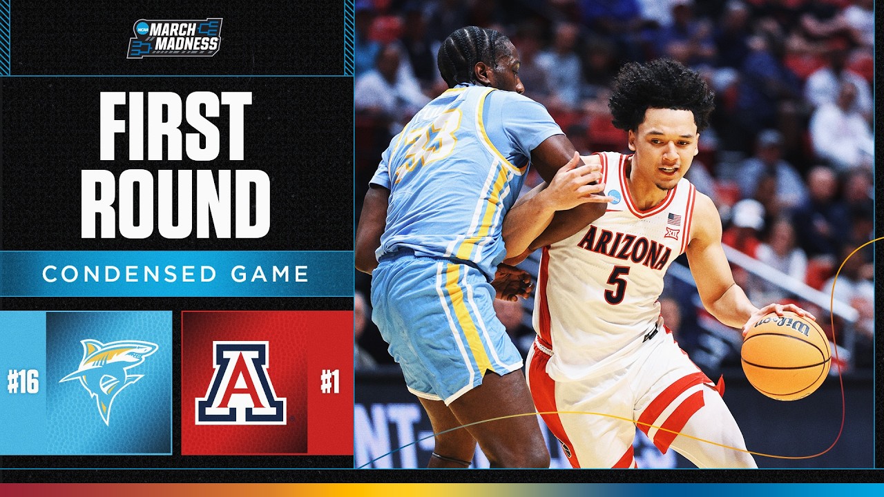 Arizona vs. LIU - First round NCAA tournament extended highlights