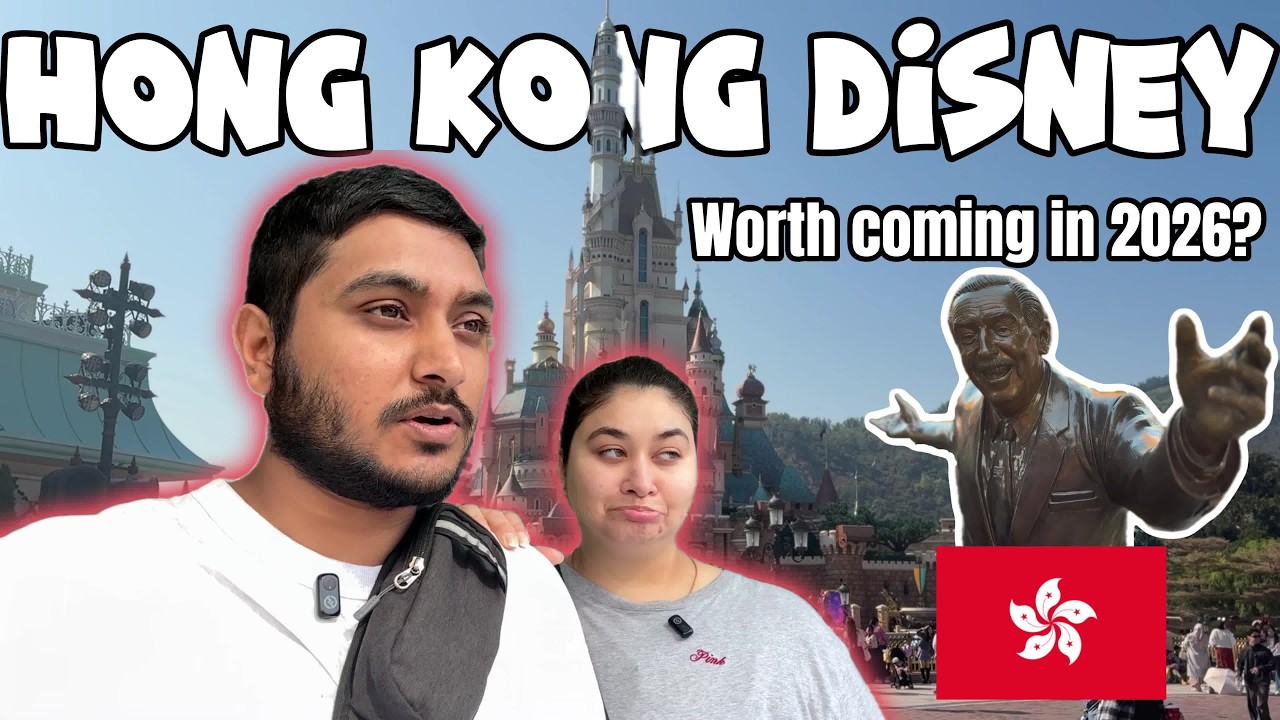 Our First Day at Hong Kong Disneyland (2026)