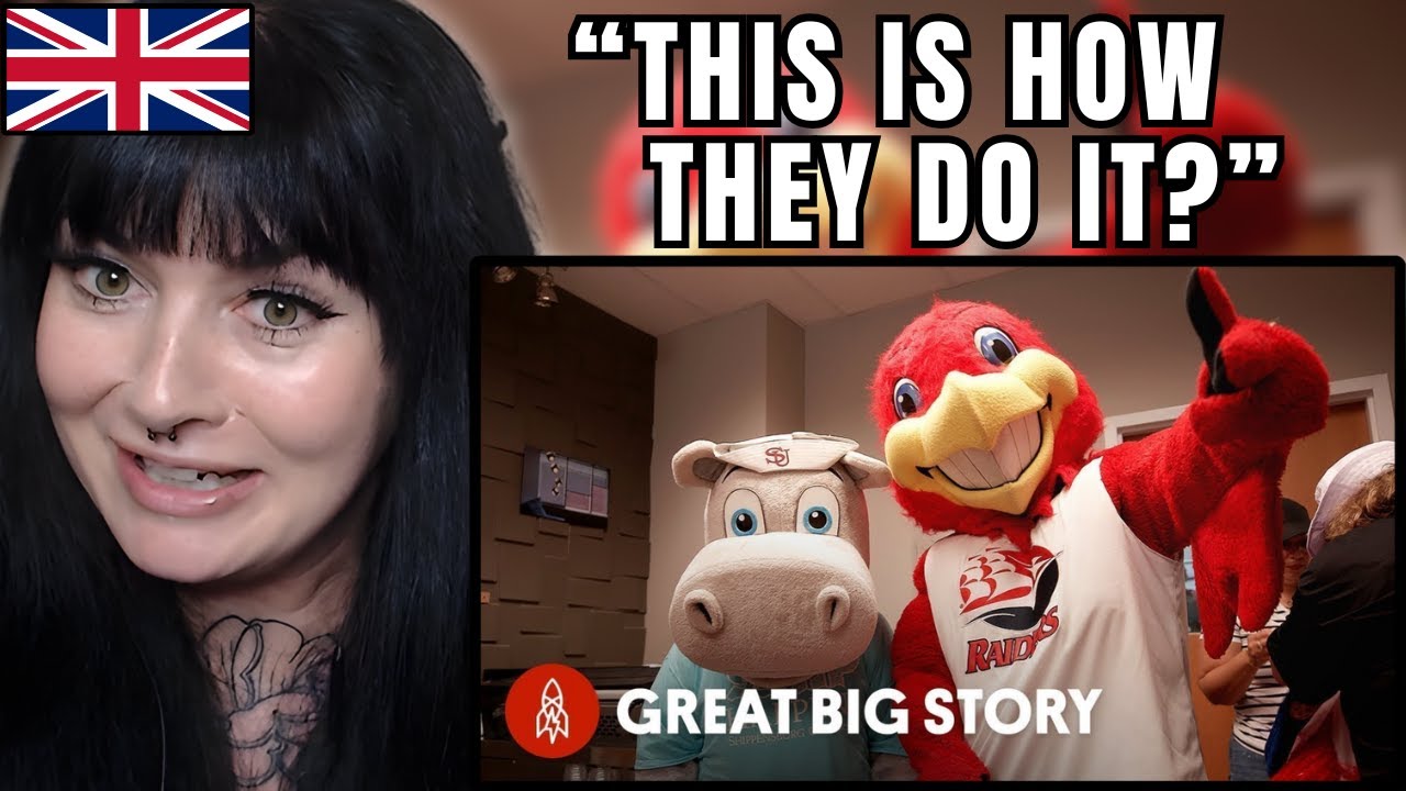 BRITISH Girl Reacts to A Day in the life at Mascot School