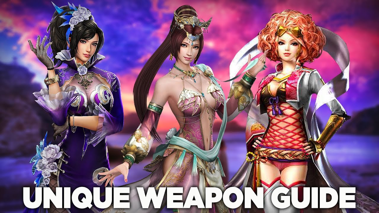 Diaochan, Zhenji and Koshosho Unique Weapon Guide | Warriors Orochi 4 『無双OROCHI3』