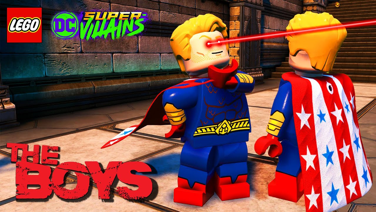 Making Homelander from The Boys!! LEGO DC Supervillains!