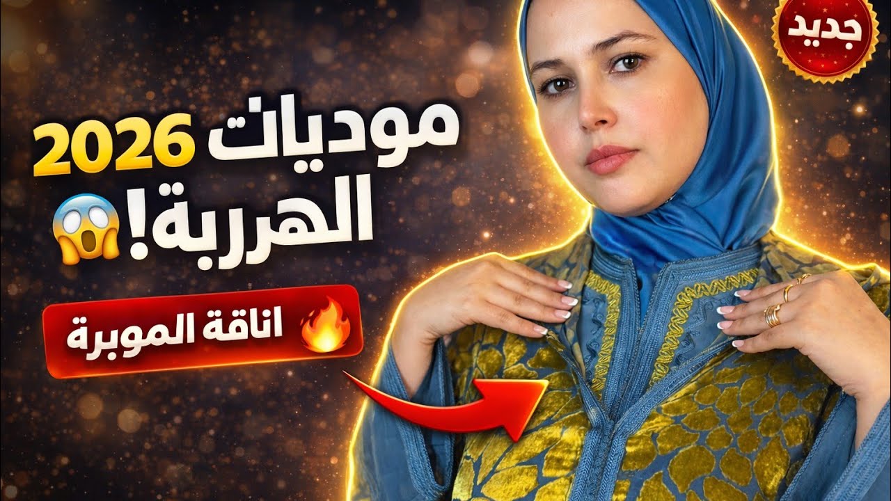 جلابة رمضان 2026: أحدث موديلات كمونو ودوبياس الثوب المبرة  