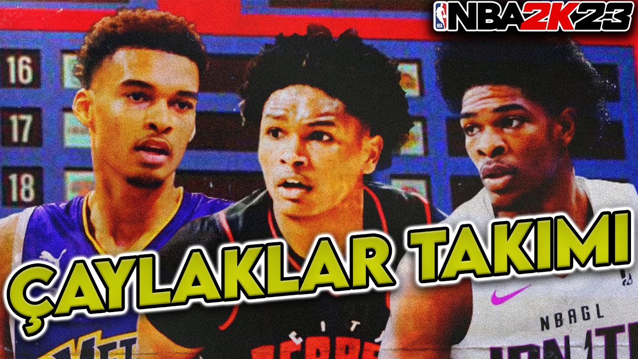 ÇAYLAKLARDAN OLUŞAN BİR TAKIM NBA ŞAMPİYONU OLABİLİR Mİ? - NBA 2K23 REBUILD