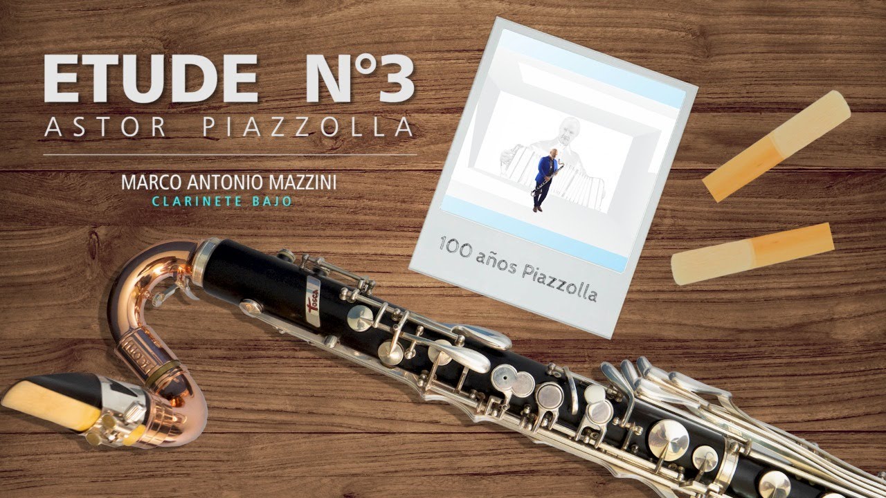 Tango for Bass Clarinet: A Dance of Passion and Virtuosity. PIAZZOLLA. Marco Antonio Mazzini