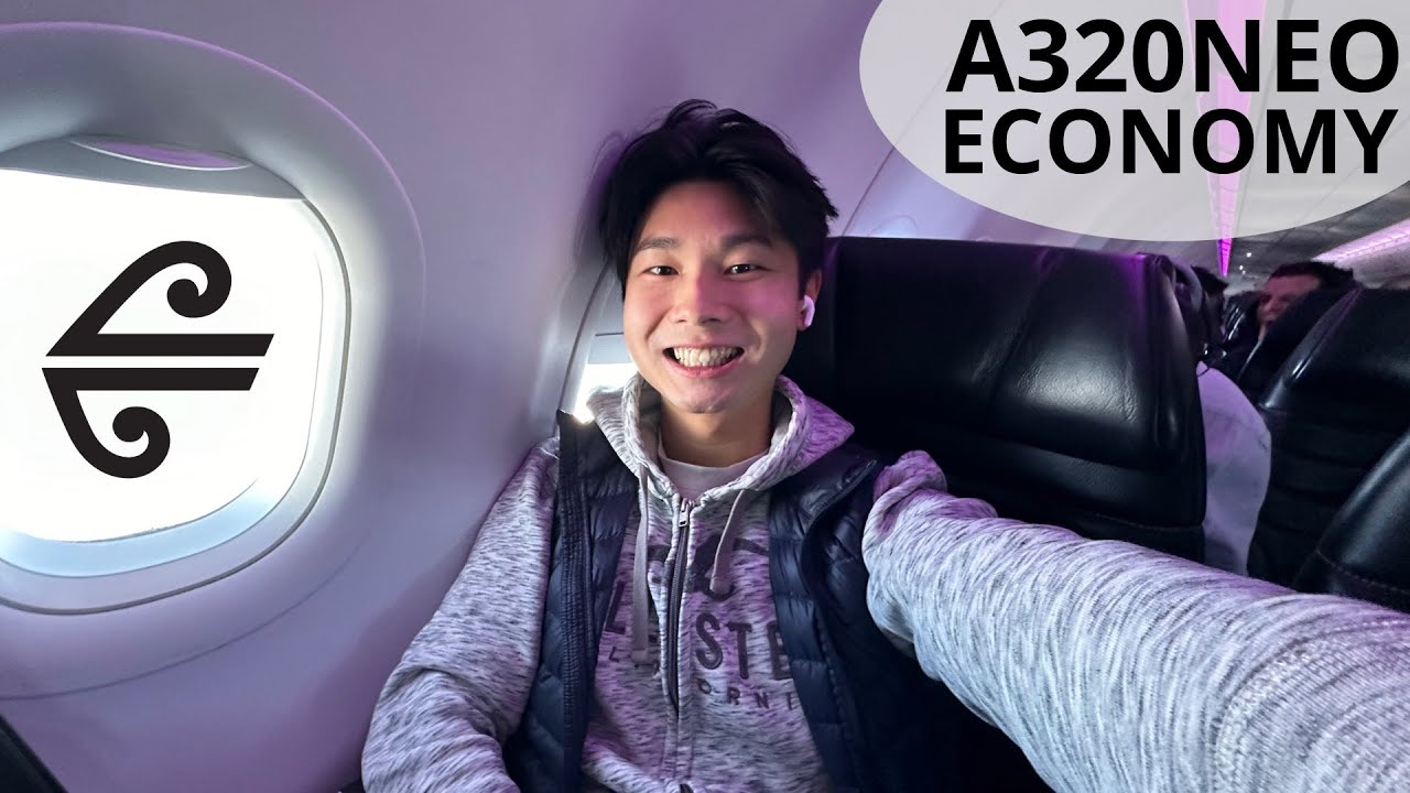 Air New Zealand A320neo из Квинстауна в Мельбурн: самый дружелюбный экипаж на свете! 😁