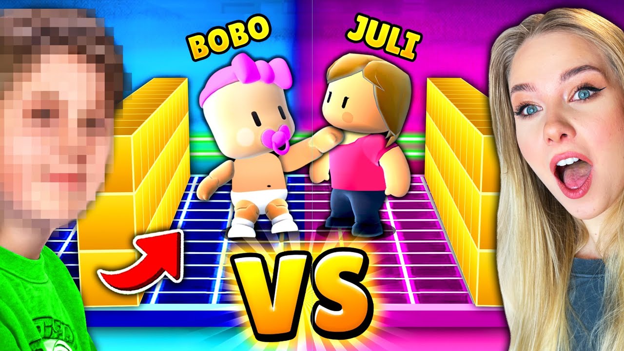 BOBO VS DZIEWCZYNA 👶❌👧 (CHALLENGE) to NAJŚMIESZNIEJSZY FILM ze Stumble Guys! 😂
