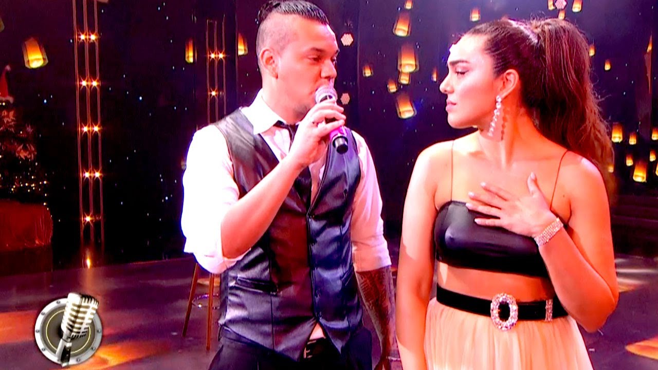 ¡Van por más! Ángela Leiva y Brian Lanzelotta la rompieron cantando 