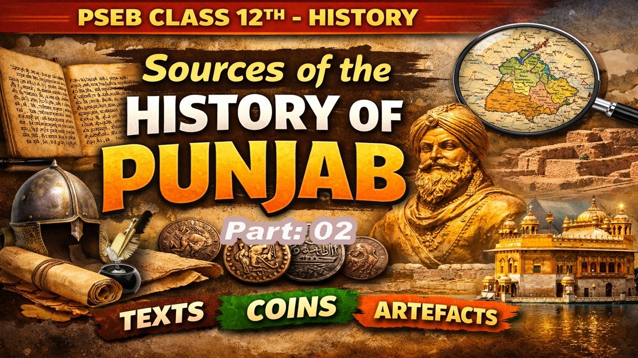 Chapter 02 II Part 02II History of Punjab 12 Class PSEB II Sikhya PSEB II History of Punjab