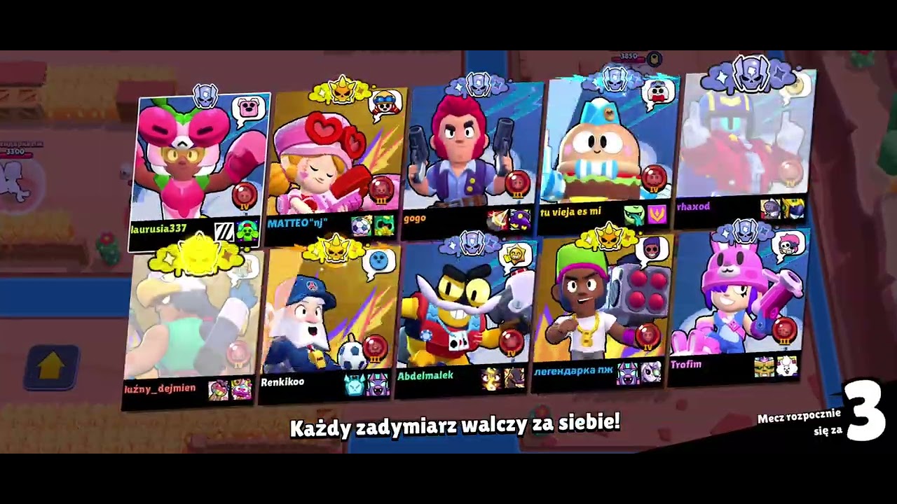 Gramy w brawl stars