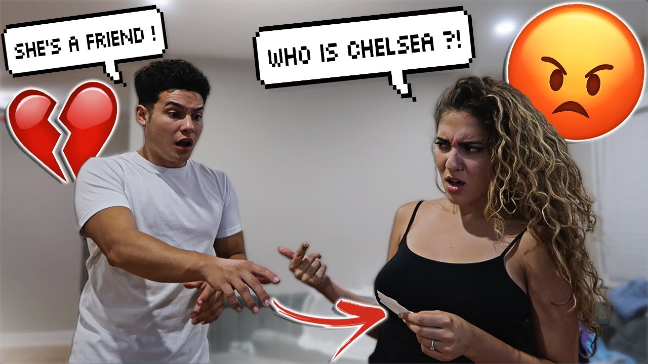 Coming Home With ANOTHER GIRL'S PHONE NUMBER... *SHE SNAPPED*
