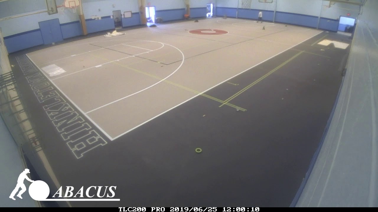 Gym Floor Installation Time-Lapse: Hinkletown Mennonite School