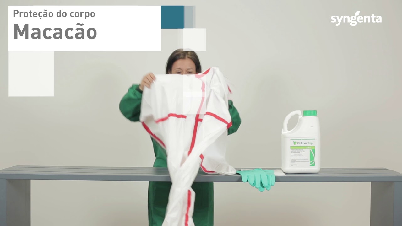 Utilização segura de Fitossanitários - Identificação e seleção de Equipamentos de Proteção Individua