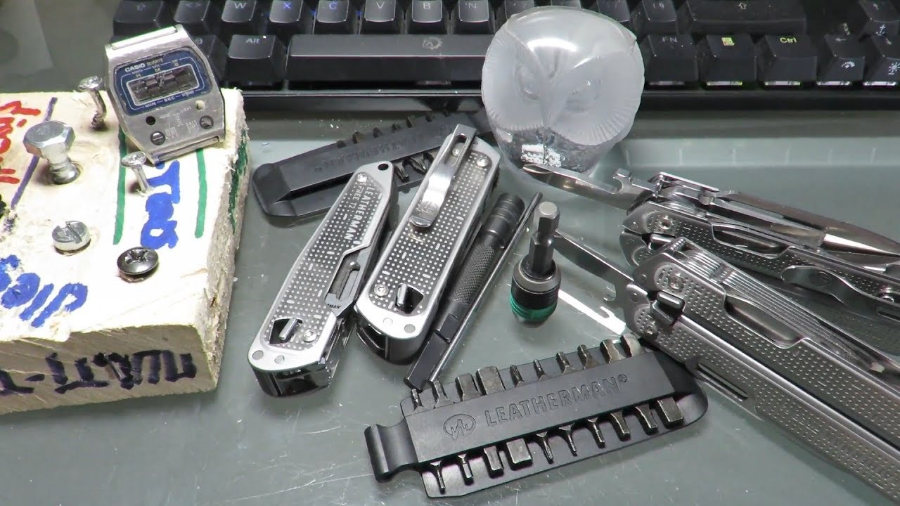 Leatherman FREE Tips & Tricks : No kind of screw scares the FREE!