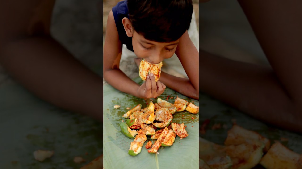 green mango,ঝাল ঝাল আম মাখা #mango #shorts #spicy