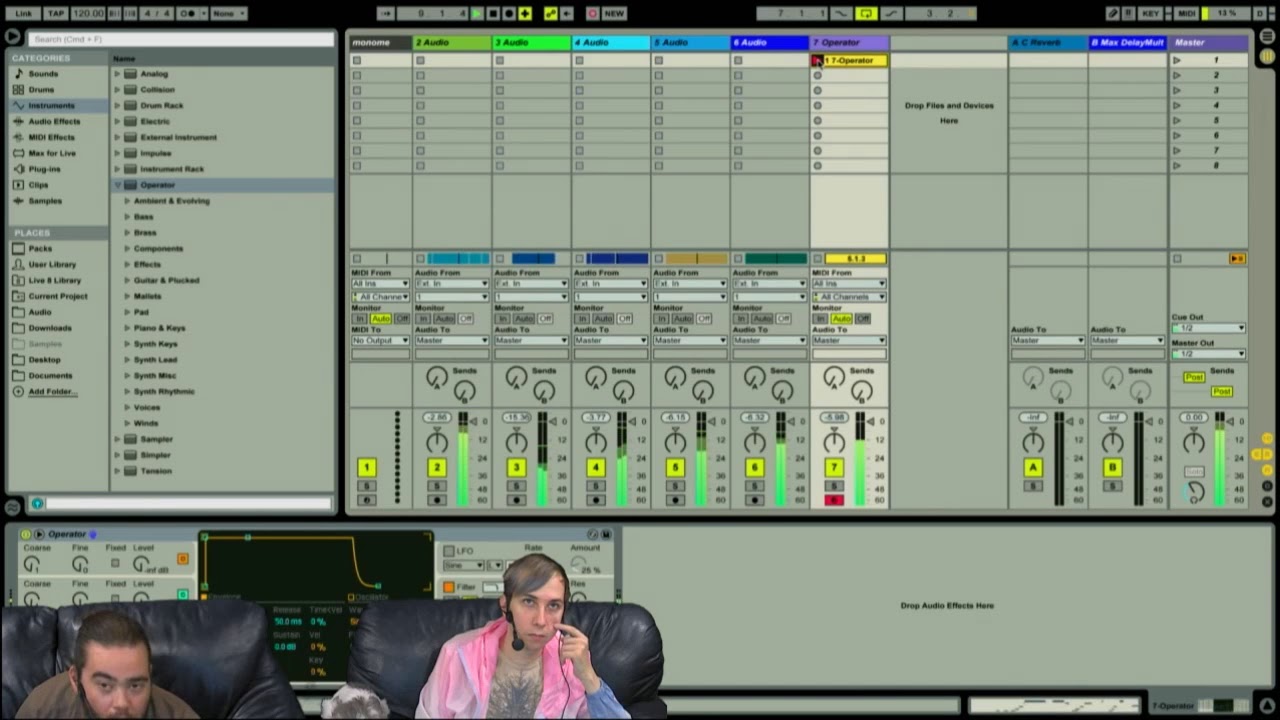 Small Window Snack Time Theme on Ableton Live 9 (A Little Help) feat. Tommy Pedrini