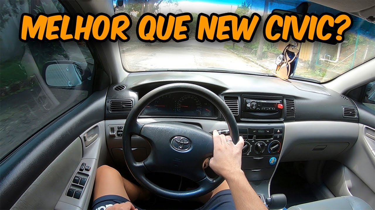 TESTE NO COROLLA XLI 1.8 AUTOMÁTICO!