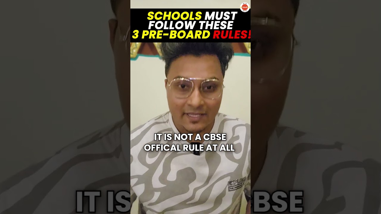 SCHOOLS MUST Follow These 3 PRE-BOARD Rules | Official CBSE Rules for Class 10th #CbseClass10Boards