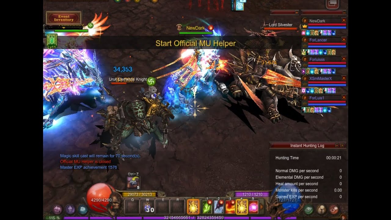 MU Online Boss Lord Silvester Part 6