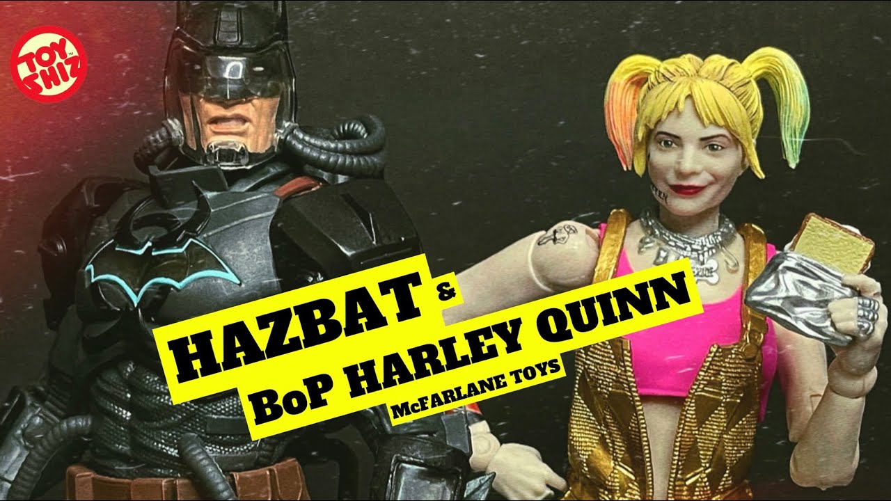 🎃 2021 HAZBAT & BoP HARLEY QUINN | DC Multiverse | McFarlane Toys