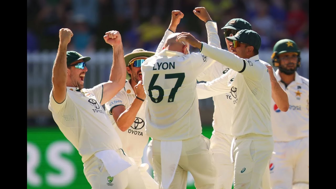 2023 24 Australia v Pakistan 1st Test Day 4 Full SEN Radio broadcast Perth Adam Collins Lyon 500