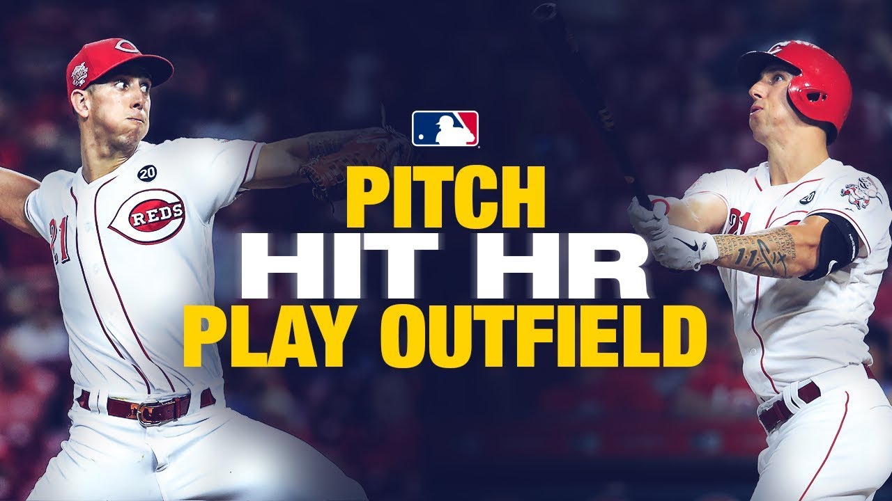 Michael Lorenzen does it all to match Babe Ruth (Hits HR, plays field AND gets win)