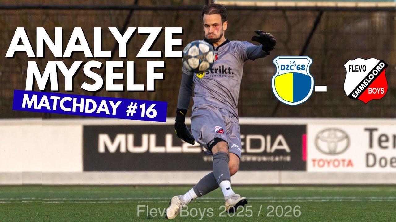 First league match of 2026 | 🧤⚽️ Goalkeeper highlights | DZC - Flevo Boys