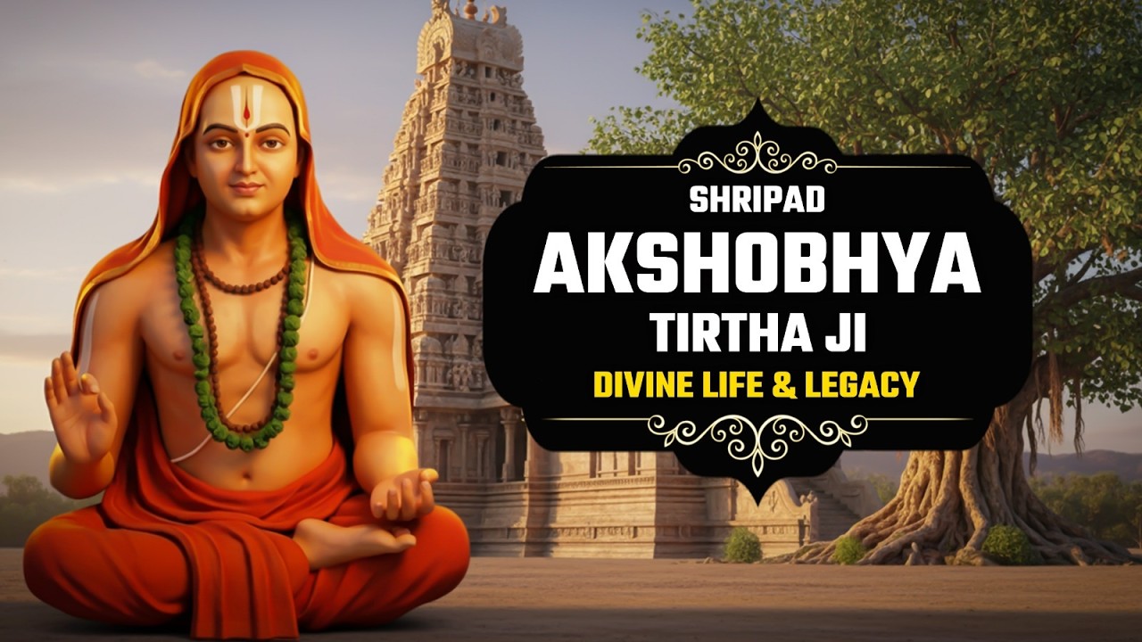 Shripad Akshobhya Tirtha Ji Biography | Dvaita Vedanta Saint of Madhvacharya Tradition