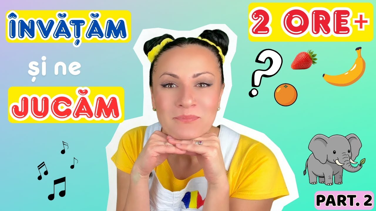 Compilație educativă pentru copii | Culori, Numere, Cântece 🎶 | Doamna Andra (2h+)