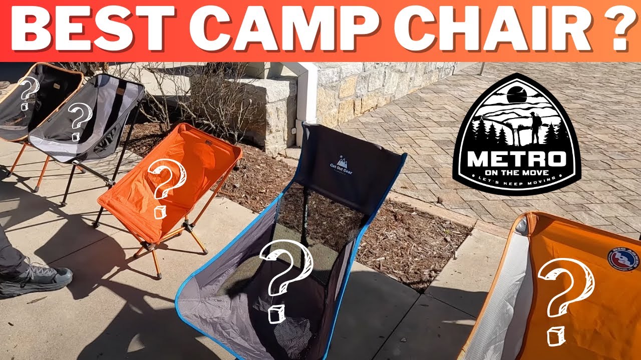 Before You Buy A Camp Chair, Watch This! Comparing POPULAR Lightweight CAMP Chairs