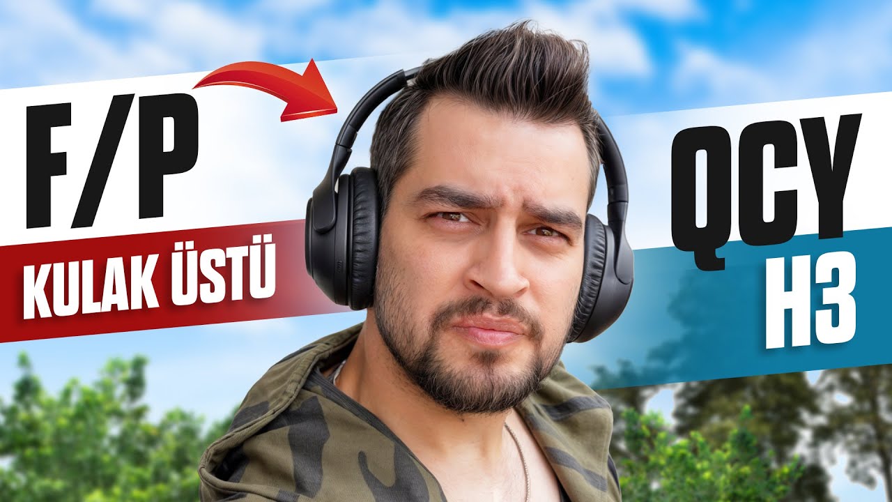 Bu Fiyata Bu Özellikler !! 😱 Fiyat Performans Kulak Üstü Kulaklık: QCY H3 İncelemesi 🔥