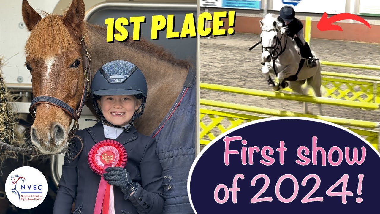 Удачный старт на моём первом шоу в 2024 году! 🥇 | Команда DC Ponies 🐴 | Видеоблог о конкуре