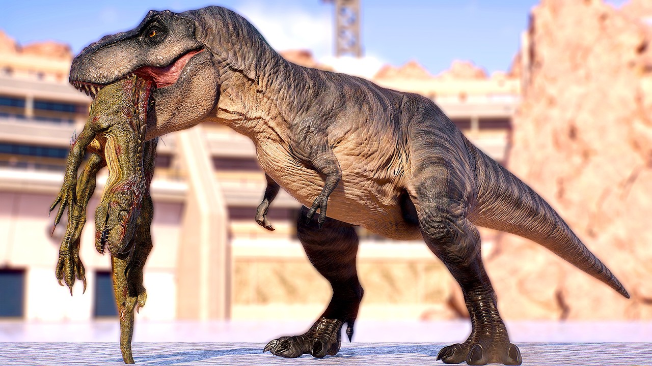 КОРОЛЕВСКАЯ БИТВА ВСЕХ ДИНОЗАВРОВ НА КАРТЕ САН-ДИЕГО &mdash; ЭВОЛЮЦИЯ МИРА ЮРСКОГО ПЕРИОДА