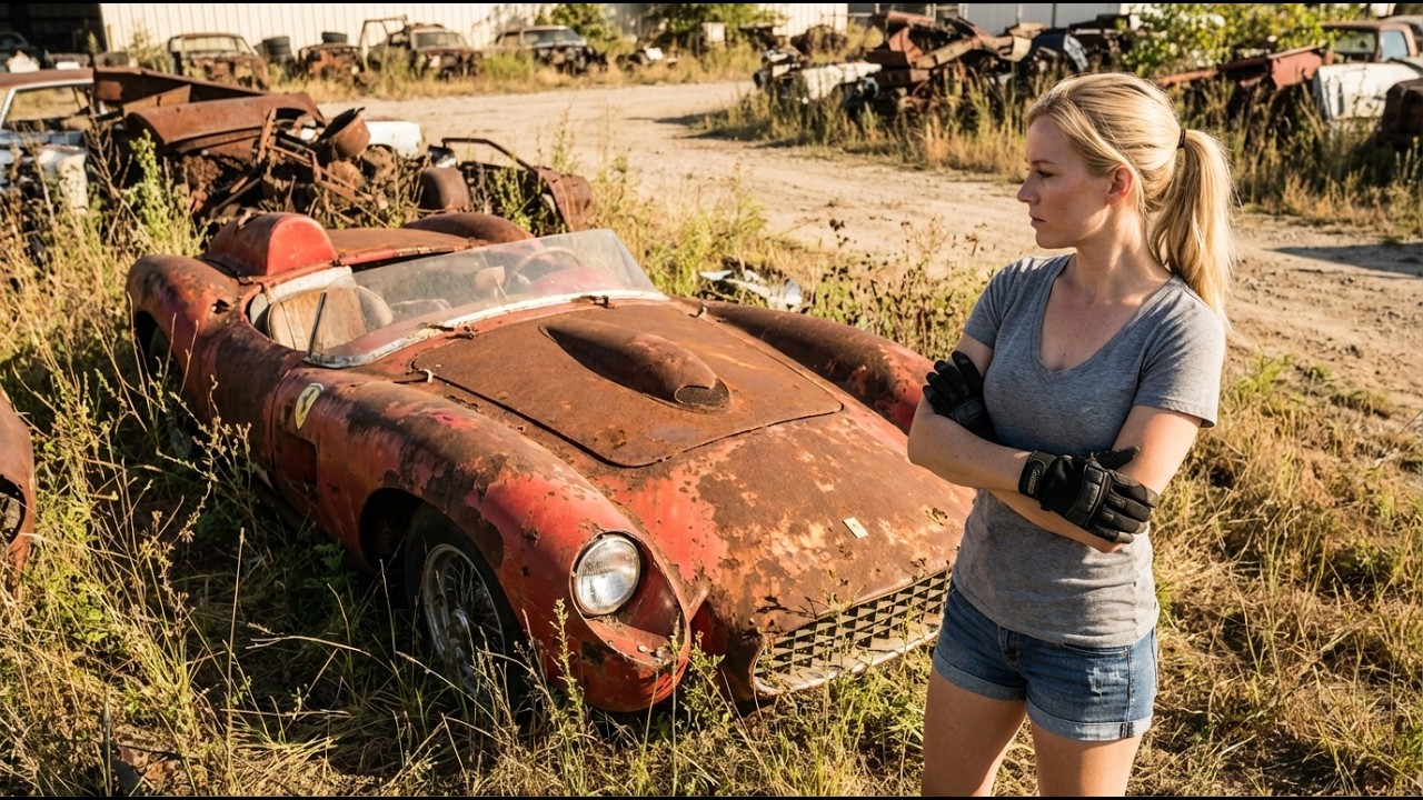 Restoring a Trashed $40,000,000 Ferrari 335 S | Full ASMR Car Restoration