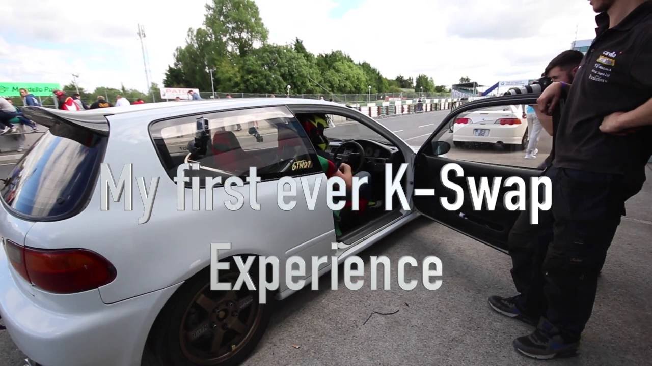 I DRIVE A K20 EG AT HONDA DAY IRELAND! Mondello Park! 6TWO1