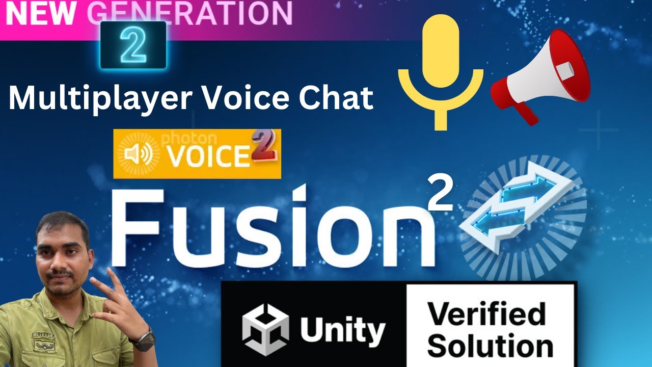 Учебное пособие по голосовому чату в Unity Multiplayer: интеграция Photon Fusion 2 и Photon Voice...