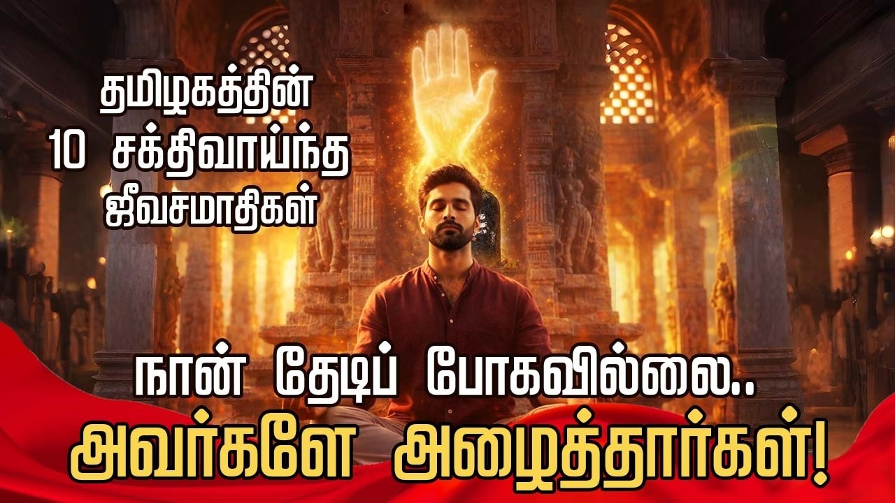 தமிழகத்தின் 10 சக்திவாய்ந்த ஜீவ சமாதிகள்…நான் தேடிப் போகவில்லை… அவர்களே அழைத்தார்கள்!  |#sithanpokku
