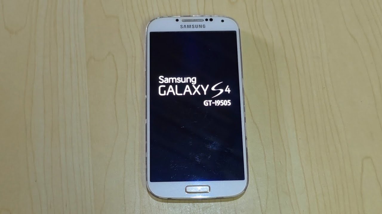 Samsung Galaxy S4 Turn On/Off